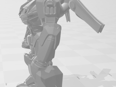 Bonecos 3D-Stil Manga Anime Transformers Bumblebee Caricato 3D Druckmodell