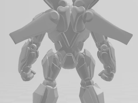 Bonecos 3d style manga anime transformers bumblebee caricato 3D Print Model