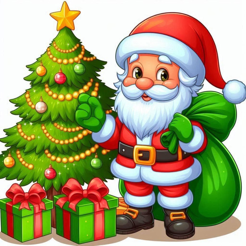 Bonecos 3d style manga anime papai noel santa claus caricato Modello di stampa 3D .c4d .max .obj .3ds .fbx .stl .blend 