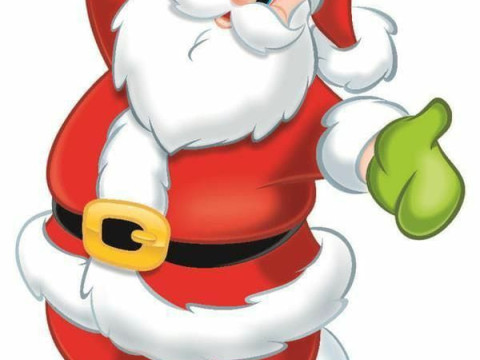 Bonecos 3D 风格漫画动漫 papai noel 圣诞老人 caricato 3D 打印模型