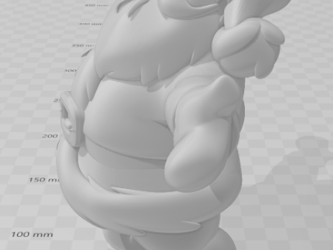 Bonecos 3d スタイル マンガ アニメ パパ ノエル サンタ クロース カリカート 3Dプリントモデル