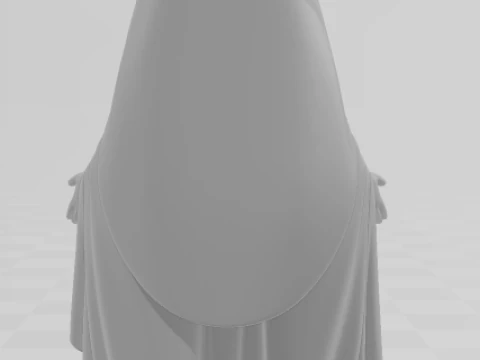 Bonecos 3d style manga anime maria mother jesus nossa senhora caricato 3D Print Model