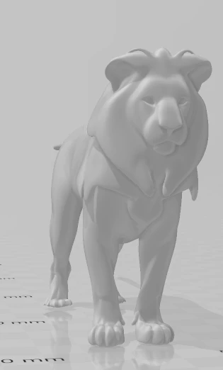 Bonecos 3d style manga anime lyon cat caricato 3D Print Model .c4d .max .obj .3ds .fbx .stl .blend 