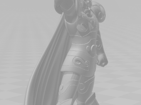 Bonecos 3d スタイル マンガ アニメ 修羅 聖闘士星矢 カプリコルニオ カリカート 3Dプリントモデル