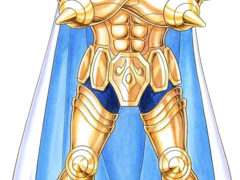 Bonecos 3d style manga anime saint seiya aldebaran touro caricato 3D Print Model