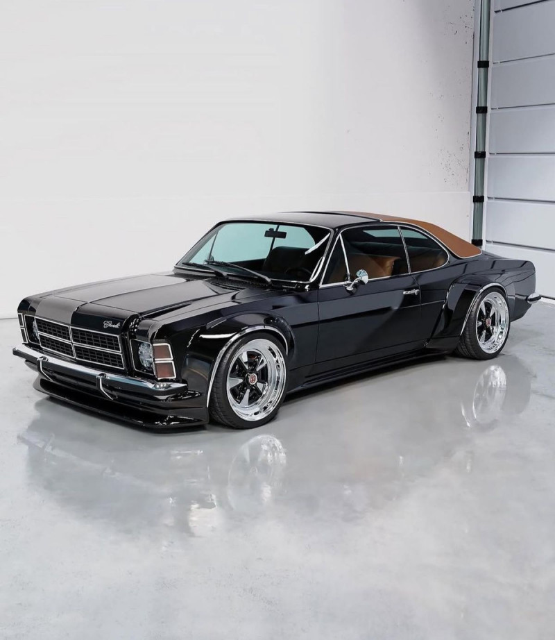 Bonecos 3D-Stil Manga Anime Chevy Opala Caricato 3D Druckmodell .c4d .max .obj .3ds .fbx .stl .blend 