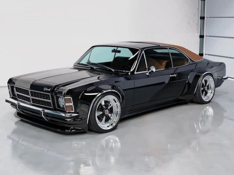 Bonecos 3d style manga anime chevy opala caricato 3D Print Model