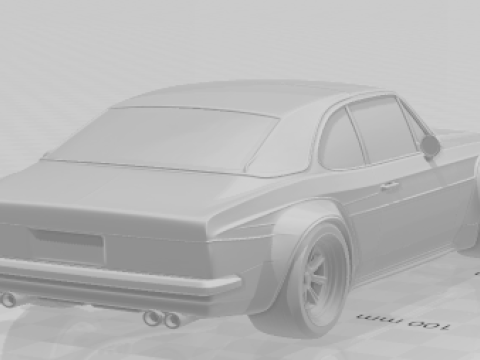 Bonecos 3D-Stil Manga Anime Chevy Opala Caricato 3D Druckmodell