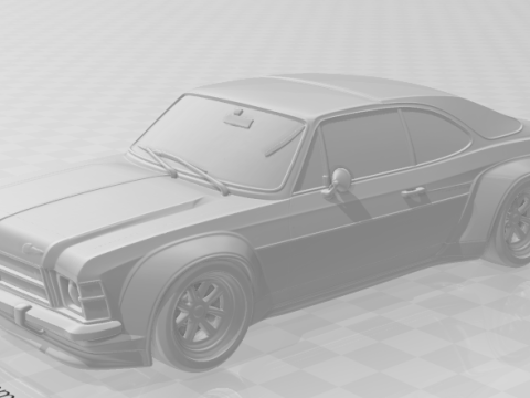 Bonecos 3D 风格漫画动漫雪佛兰 Opala Caricato 3D 打印模型