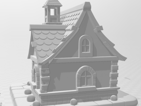 Bonecos 3d スタイル マンガ アニメ カサ ハウス 古いスタイル カリカート 3Dプリントモデル