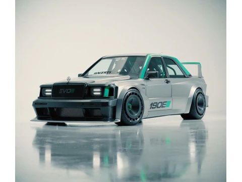 Bonecos 3d style manga anime 190E style caricato 3D Print Model