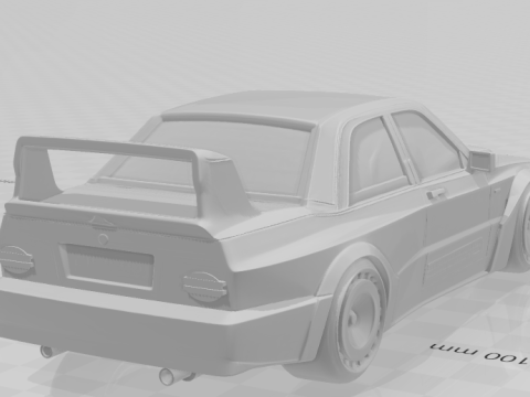 Bonecos 3d スタイル マンガ アニメ 190E スタイル カリカート 3Dプリントモデル