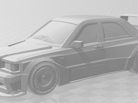 Bonecos 3d スタイル マンガ アニメ 190E スタイル カリカート 3Dプリントモデル