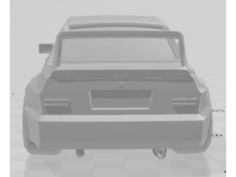 Bonecos 3d スタイル マンガ アニメ 190E スタイル カリカート 3Dプリントモデル