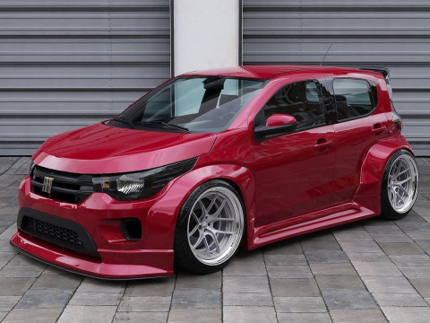 बोनकोस 3डी स्टाइल मंगा एनीमे कार मोबी स्टाइल कैरिकैटो 3D प्रिंट मॉडल