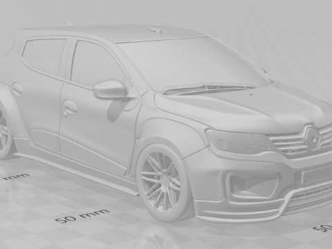 Bonecos 3d style manga anime car pickup carro style caricato Model Cetak 3D