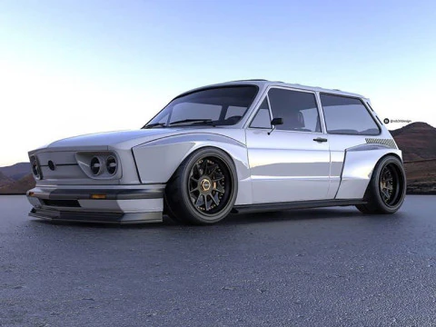 Bonecos 3d style manga anime car pickup carro style caricato Model Cetak 3D