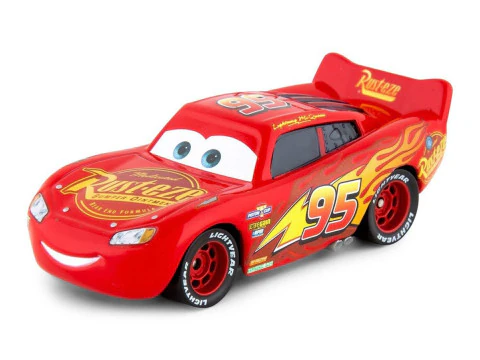 Bonecos estilo 3d mangá anime carros estilo mcqueen caricato Modelo de Impressão 3D