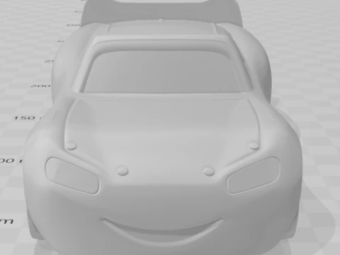 Bonecos 3d style manga anime cars mcqueen style caricato 3D Print Model