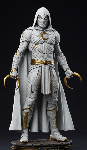 Bonecos 3d スタイル マンガ アニメ ムーンナイツ スタイル カリカート 3Dプリントモデル .c4d .max .obj .3ds .fbx .stl .blend 