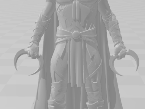 Bonecos 3d スタイル マンガ アニメ ムーンナイツ スタイル カリカート 3Dプリントモデル