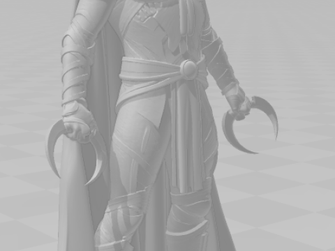 Bonecos 3d スタイル マンガ アニメ ムーンナイツ スタイル カリカート 3Dプリントモデル