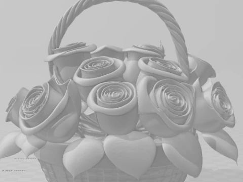 Bonecos 3d style manga anime flowers flores style caricato 3D Print Model