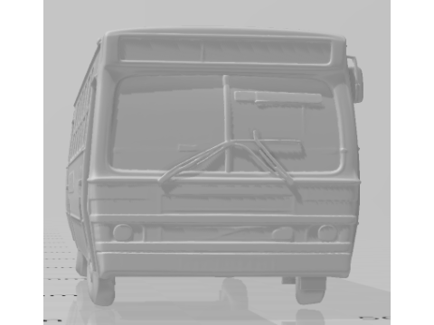 Bonecos 3D-stijl manga anime onibus stijl caricato 3D printmodel