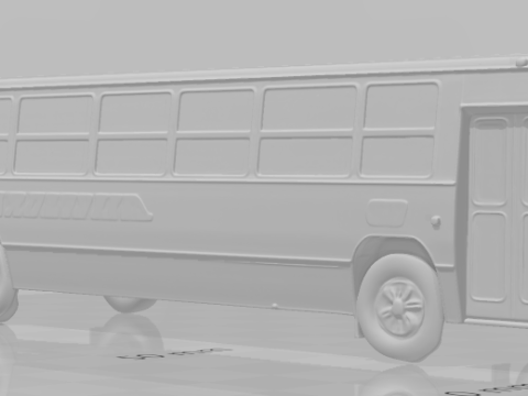 Bonecos 3d 스타일 만화 애니메이션 onibus 스타일 caricato 3D 프린트 모델