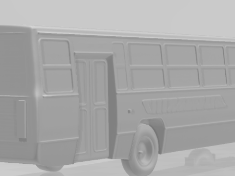 Bonecos 3d 스타일 만화 애니메이션 onibus 스타일 caricato 3D 프린트 모델