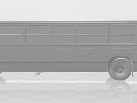 Bonecos 3d 스타일 만화 애니메이션 onibus 스타일 caricato 3D 프린트 모델