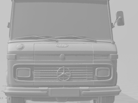 Bonecos 3D 风格漫画动漫 onibus 露营车风格 caricato 3D 打印模型