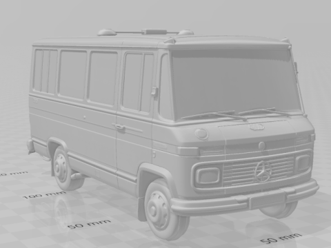 Bonecos 3D 风格漫画动漫 onibus 露营车风格 caricato 3D 打印模型