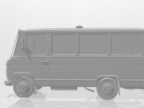 Bonecos 3D 风格漫画动漫 onibus 露营车风格 caricato 3D 打印模型