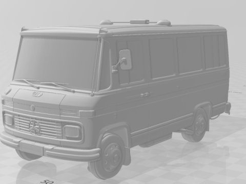 Bonecos 3D 风格漫画动漫 onibus 露营车风格 caricato 3D 打印模型