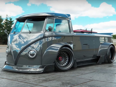 Bonecos 3D-Stil Manga Anime Auto Pickup Kombi-Stil Caricato 3D Druckmodell