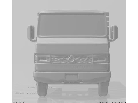 Bonecos 3d style manga anime car truck furgo 709 style caricato 3D Print Model