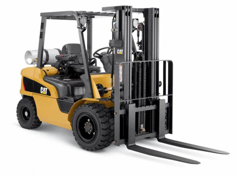 Bonecos 3d style manga anime car truck empilhadeira fork lift style caricato 3D Print Model