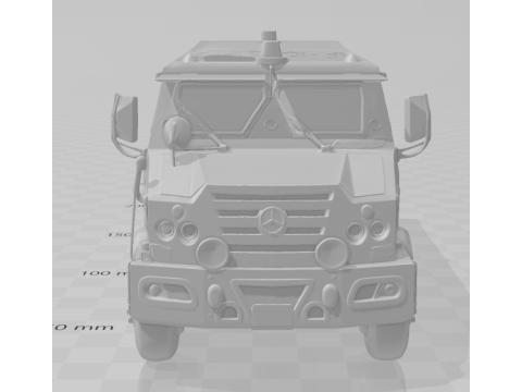 Bonecos 3D-Stil Manga Anime Auto LKW starkes Geld Carro Forte Stil Caricato 3D Druckmodell