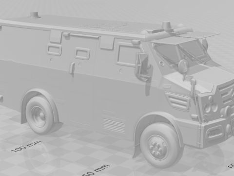 Bonecos 3D-Stil Manga Anime Auto LKW starkes Geld Carro Forte Stil Caricato 3D Druckmodell