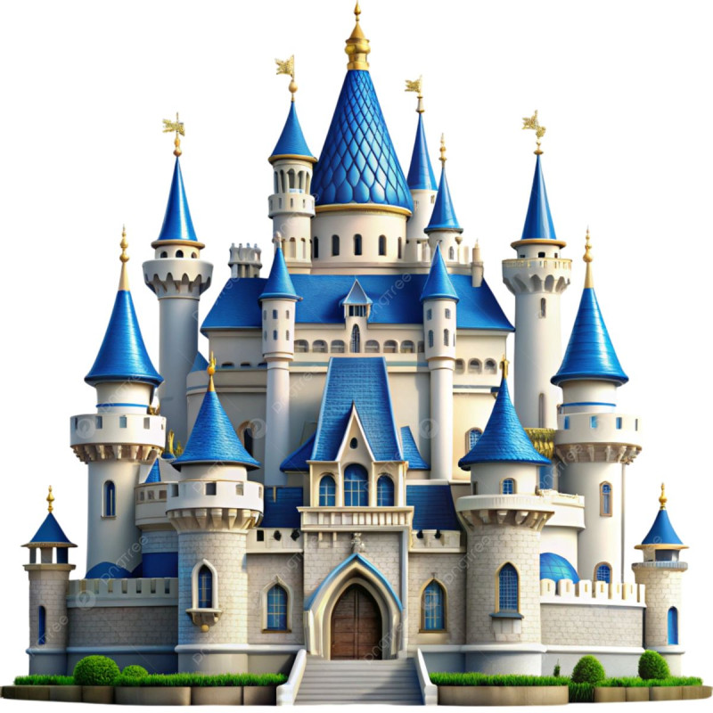Bonecos 3d style manga anime castle castelo style caricato 3D Print Model .c4d .max .obj .3ds .fbx .stl .blend 