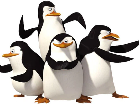Bonecos 3d 스타일 만화 애니메이션 pinguins 마다가스카르 스타일 caricato 3D 프린트 모델