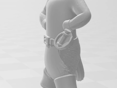 Bonecos 3d style manga anime puss in boots gato de botas style caricato 3D Print Model
