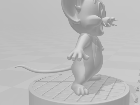 Bonecos estilo 3d mangá anime estilo tom e jerry caricato Modelo de Impressão 3D