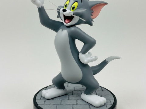 Bonecos gaya 3d manga anime tom e jerry gaya karicato Model Cetak 3D