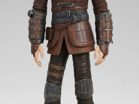 Anime Bonecos w stylu manga w 3D Jak wytresować smoka Czkawka Soluo w stylu caricato Model do druku 3D