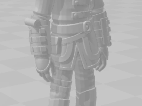 Bonecos 3d style manga anime How to Train Your Dragon Hiccup Soluo style caricato 3D Print Model