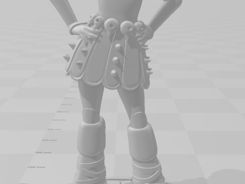 Bonecos 3D 风格漫画动漫《驯龙高手》阿斯特丽德 阿斯特丽德风格 caricato 3D 打印模型