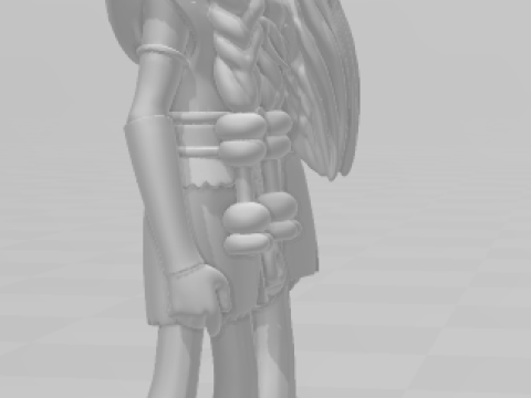 Bonecos 3d style manga anime How to Train Your Dragon Tuffnut Cabea Dura e Ruffnut style caricato 3D Print Model