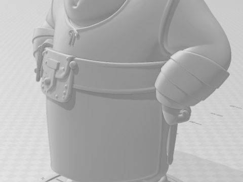 Anime manga gaya 3d Bonecos Cara Melatih Kaki Ikan Naga Anda karicato gaya Perna de Peixe Model Cetak 3D